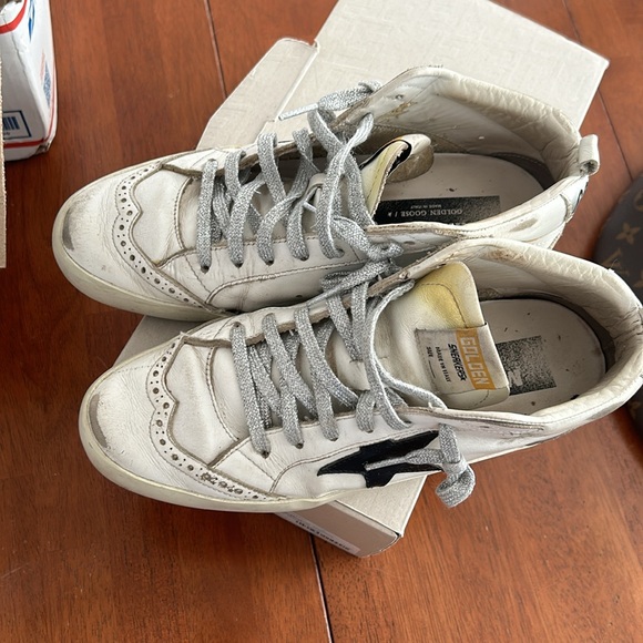 authentic midstar mid star golden goose 38 preowned tennis shoes sneakers - Picture 16 of 16